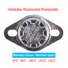 Керамический Термостат Термостат KSD302 50C~150C 16A 250V NC Нормально Замкнутый Термовыключатель 50C 80C 100C 120C 150C
