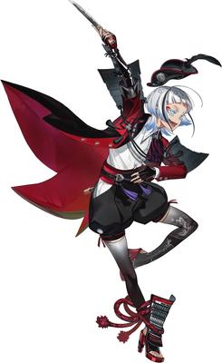 Масамунэ Куки Акриловая подставка 114 Touken Ranbu ONLINE Официальный мерч (Боевой)