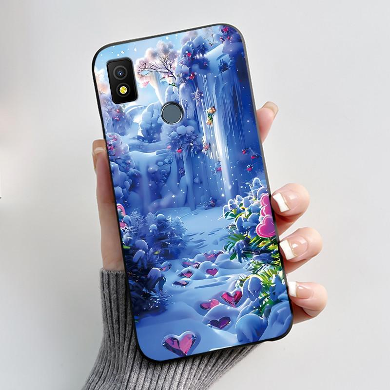 Cute Case For Cricket icon 4 Fundas Capa Printing Shell Protective Cover Soft Silicone Cartoon Phone Casing Coque