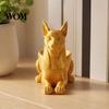 Unique Cat Home Decor Egyptian Statue, 3D Printed Bastet Figurine with Storage, God Statue Mythical Creature Desk Organizer for Office, Collectible