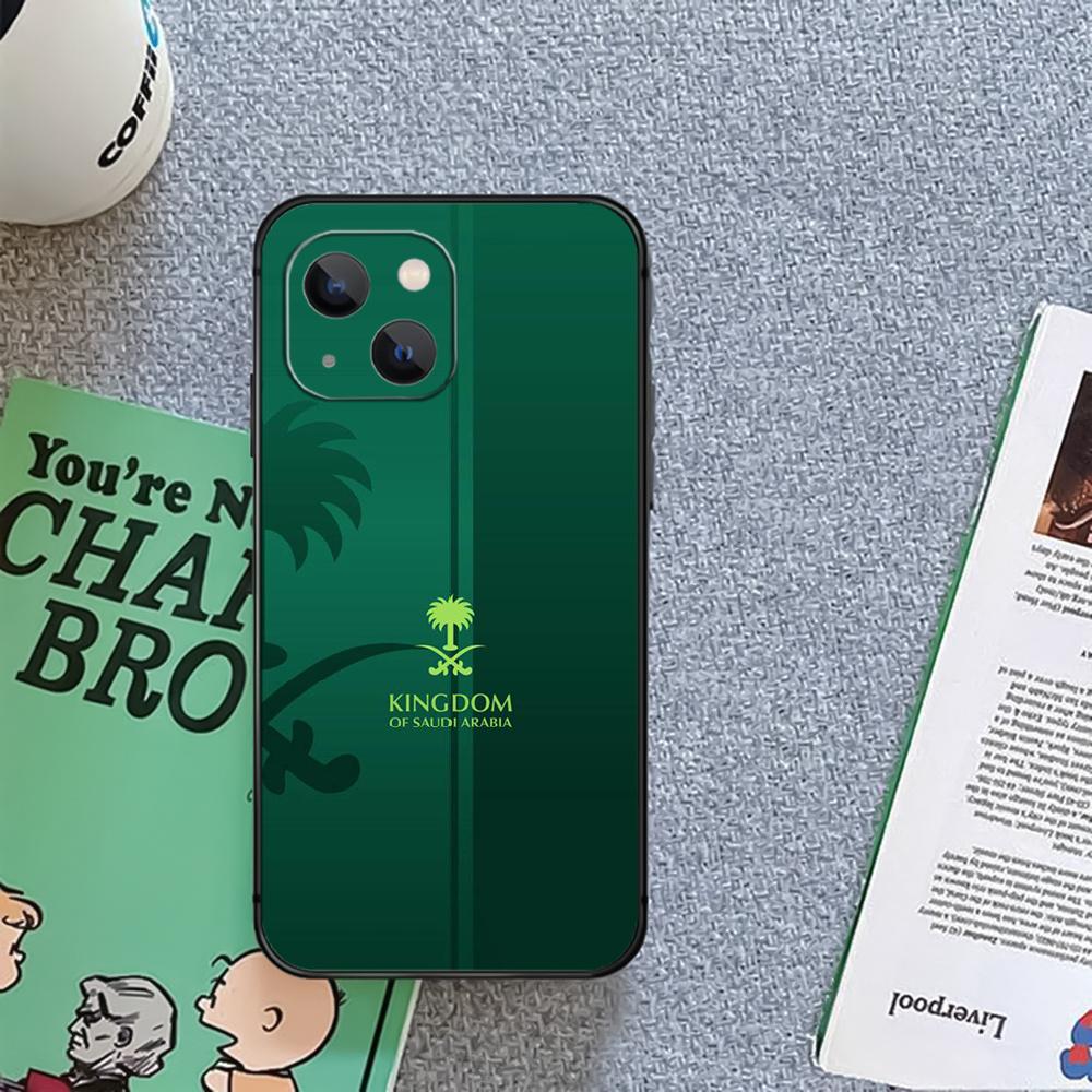 Чехол для телефона с флагом Королевства Саудовская Аравия для iPhone Xiaomi Mi Samsung Galaxy Redmi Note AS 11 12 13 14 15 22 23 24 5G Pro Plus Max Fe Ultra