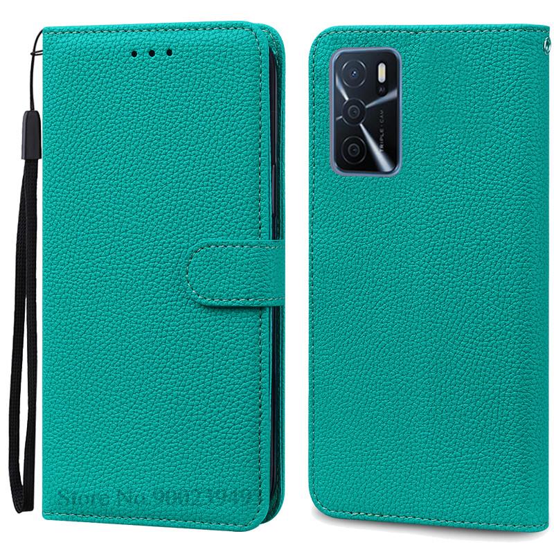 Для OPPO A16 Чехол Кошелек Флип Кожаный Чехол Для Oppo A16s Чехол OppoA16 s CPH2269 CPH2271 Силиконовый Чехол Для Oppo A16 A16s Чехол