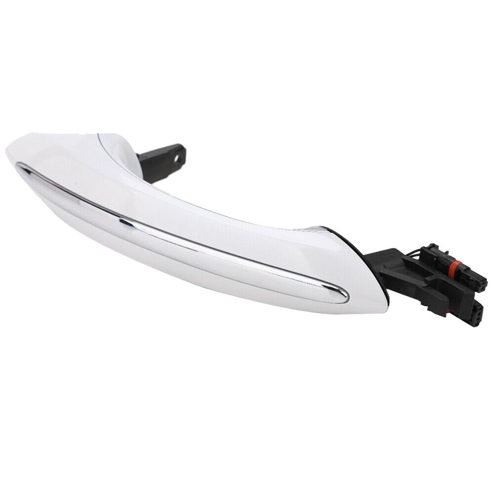 4X Outer Outside Exterior Comfort Access White Door Handle Set For BMW 5 6 7 Series F07 F10 F11 F06 F12 F13 F01 F02 51217231931