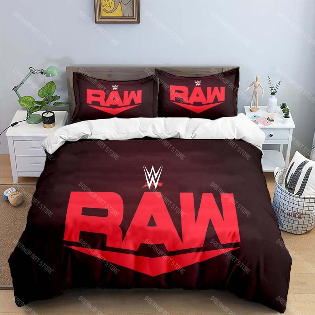 Мода 3D Реслинг Спорт W-Wwe Принт Комплекты Постельного Белья Постельные Принадлежности Комплект Пододеяльник Набор Одеяло Постельное Белье Роскошный Подарок