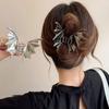 Акула клипса Bat Claw Clip Y2k Bat Hairpin Подарки Bat Wing Hair Claw Halloween