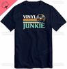 Vinyl Junkie Ventilate Graphic Tshirt Mens Music Lovers LP Records DJ Turntable Vintage Design Music Collector Gift Tee Tops