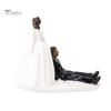 Puntos Смола Элегантная Невеста Жених Пара Торт Топпер Свадебная Статуэтка Подарок на День Святого Валентина