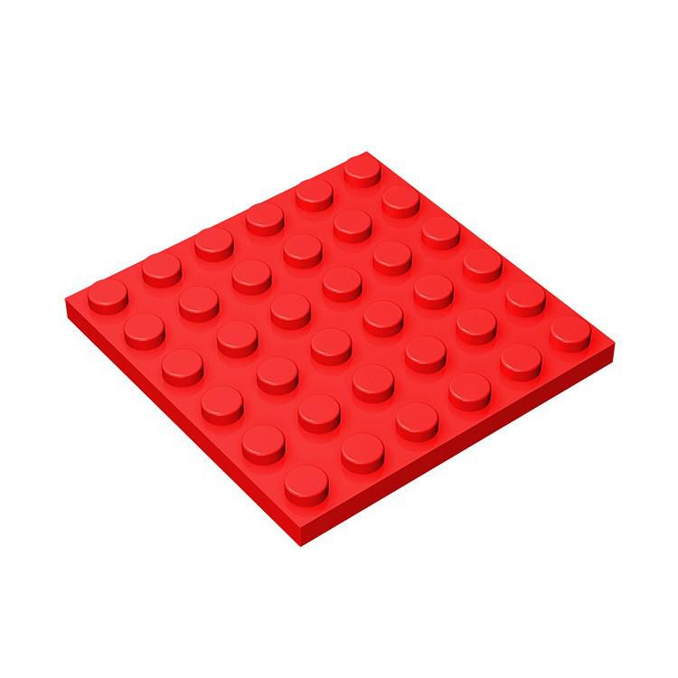 Interlocking Educational Blocks: MOC 41539 Small Particle Set with 8x8 Base Plate, Compatible with Domestic Spare Parts