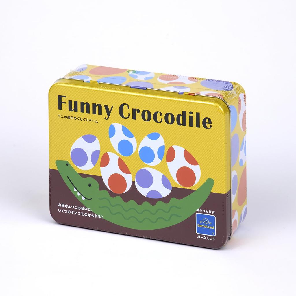 Bornelund Beleduc Crocodile Parent and Child Wobble Ages 2 and BE18010B Game, Up,