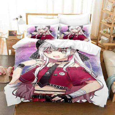 Кавайная Девушка Исигами Нозоми Аниме 3D Пододеяльник Комплект Постельного Белья Одеяло Постельное Белье Наволочки Домашний Декор Односпальный Двуспальный Кинг Квин