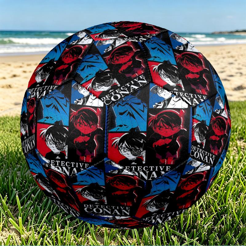 Anime Print Size 5 Soccer Ball, PU Wear Resistant Football for Match Training and Daily Practice, Birthday Gift for Soccer Fans