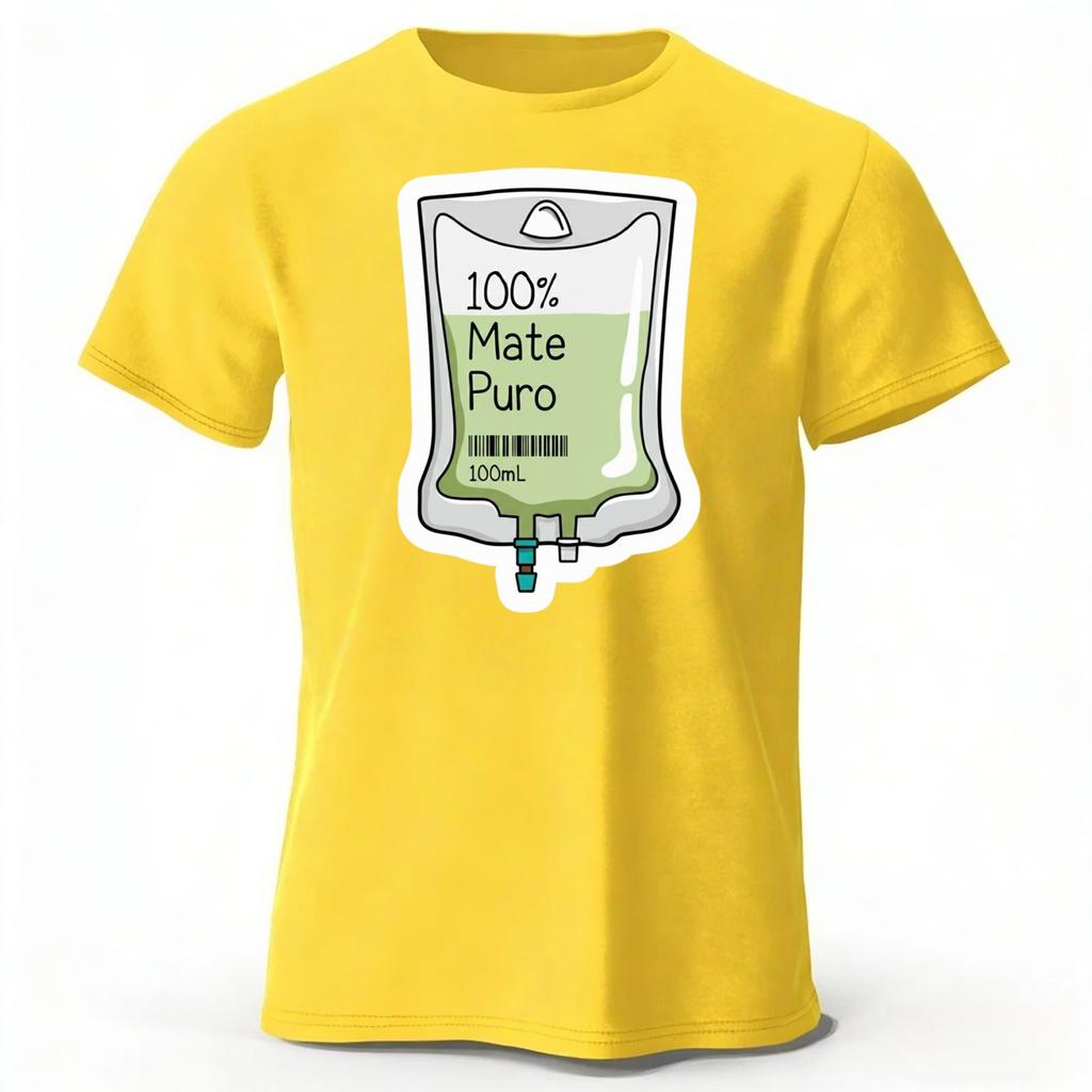 South American Humorous Pure Cotton Tshirt for Office Workers Menwomen Loose Oversized Breathable Short Sports Sleeved Shirt