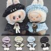 For 17cm Labubu Doll Clothes Fashion Clothes Hat Cape Doll Clothes Color Match Hoodies Dolls Accessories Cute Decoration Little Clothes