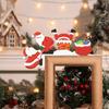 Christmas Santa Claus Wooden Door Frame Decoration Merry Christmas Decor for Home 2025 Navidad Xmas Tree Ornament New Year 2026