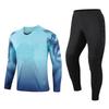 Goalkeeper Soccer Uniform Set Long Sleeve Jersey Shorts Adult Kids Match Kit Football Keeper Outfit