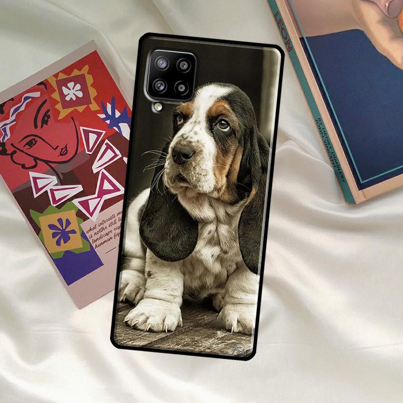 Чехол для телефона Бассет-хаунд для Samsung Galaxy A06 A16 A56 A36 A26 A54 A34 A14 A52 A32 A12 A13 A33 A53 A15 A35 A55