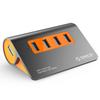 ORICO USB Gen2 12В 2А Питание 1м USB OTG Высокий Нагрев 3.1 Хаб, 4-портовый, Адаптер, Кабель, Поддержка, Рассеивание, Алюминий, M3H4-G2 (Высокоскоростная передача 10 Гбит/с)