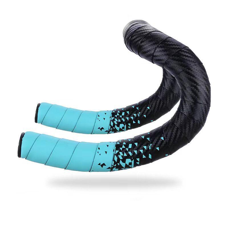 Руль для шоссейного велосипеда с рисунком из углеродного волокна - Велоаксессуары для складных, шоссейных и велосипедов с фиксированной передачей