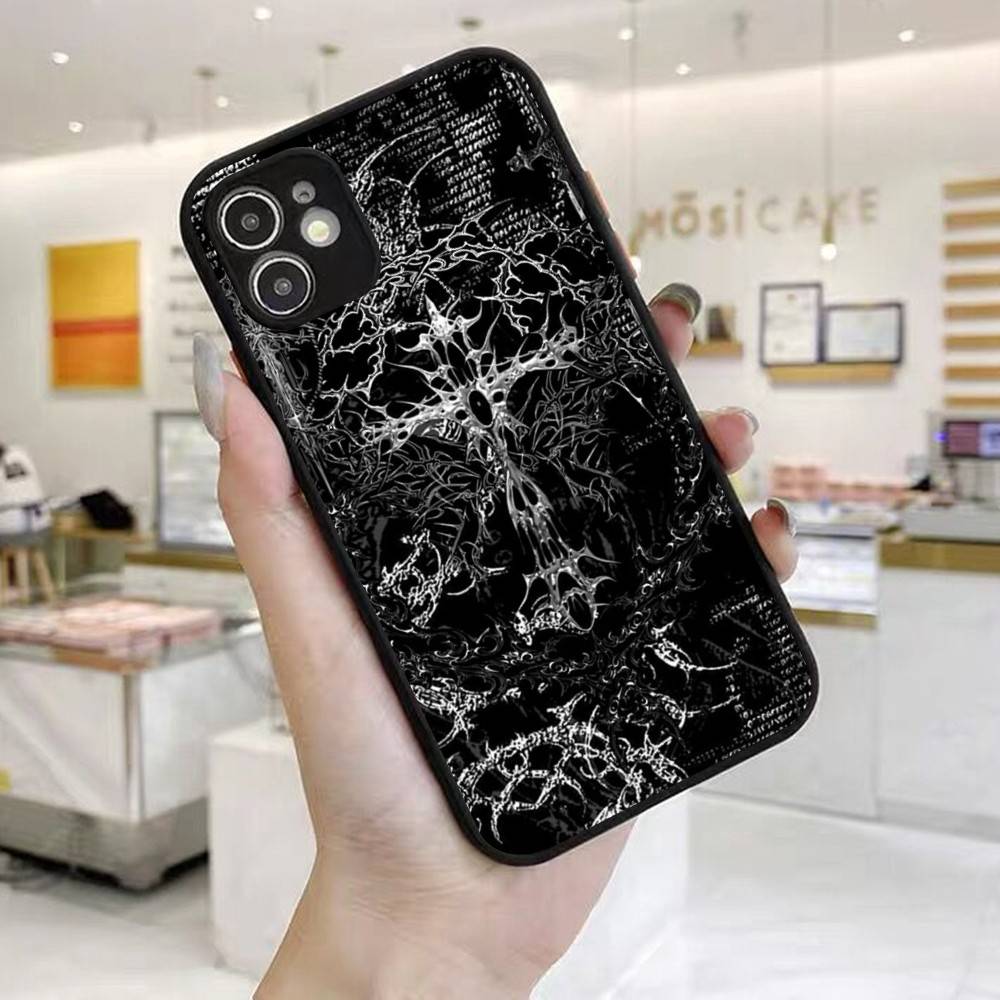 Готический Кокетливый Киберсигилизм Чехол для Телефона Для IPhone 16 15 14 X XR XS 7 8 Plus 11 12 13 Pro MAX 13mini Матовый Ударопрочный Чехол