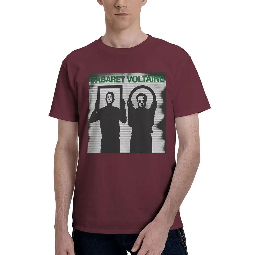 Cabaret Voltaire 100 Cotton Casual Breathable Confortable T Shirt Designer Clothes Men Mens Tops