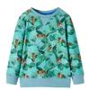 Sweatshirt for Children Light Green Blend 92/104/116/128/140