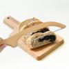 Wooden Handle Bread Bow Knives Serrated Knives Fiddle Bow Slicer Serrated Bread Cutter  Toast