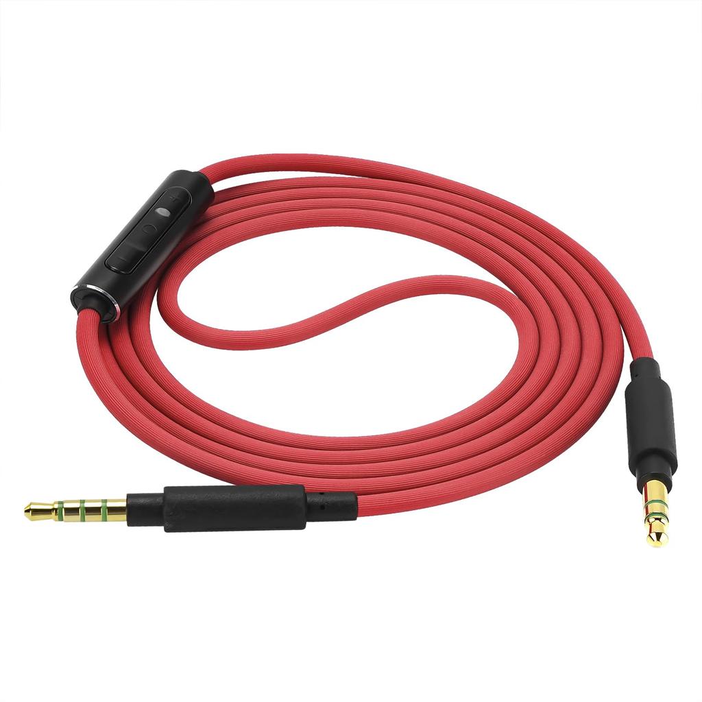 Geekria Cable Compatibility Audio Cord Sony Headphone Fits Inline Mic and Volume Control M WH-ULT900N WH-1000XM5 WH-XB920N WH-XB910N Cable, 3.5mm 1.2