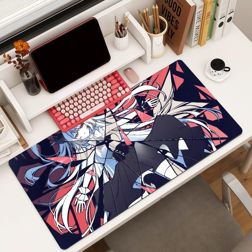 The Nnoexistencen Of You And Me Lilith Mouse Pad Square Office Gaming Desk Mat Waterproof Nonslip Rubber Decorative