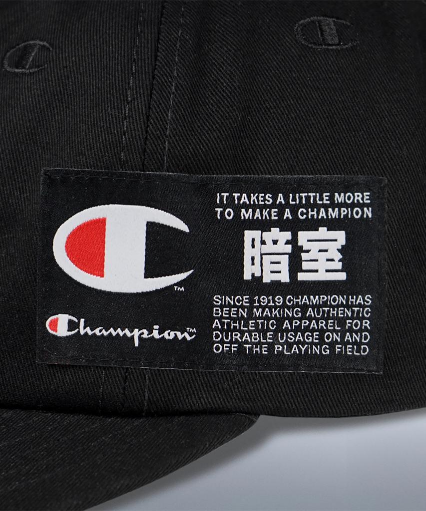 Champion Кепка-бейсболка X Darkroom Studio, 6-панельная, черная