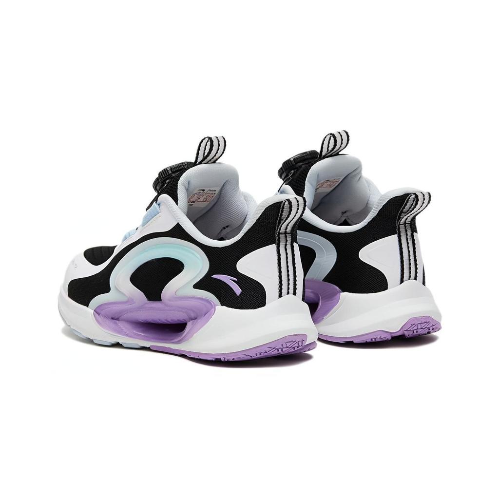 Anta Ежемесячный физический тест нескользящие амортизирующие износостойкие кроссовки с низким верхом детские кроссовки черные белые синие 322329905H-3