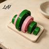 Lightweight Clay Molding Tools Pottery Foot Sizes Base 6 Ring Set Aligner Templates Reusable Plastic Molds Shaping for Ceramic Mugs Bowls