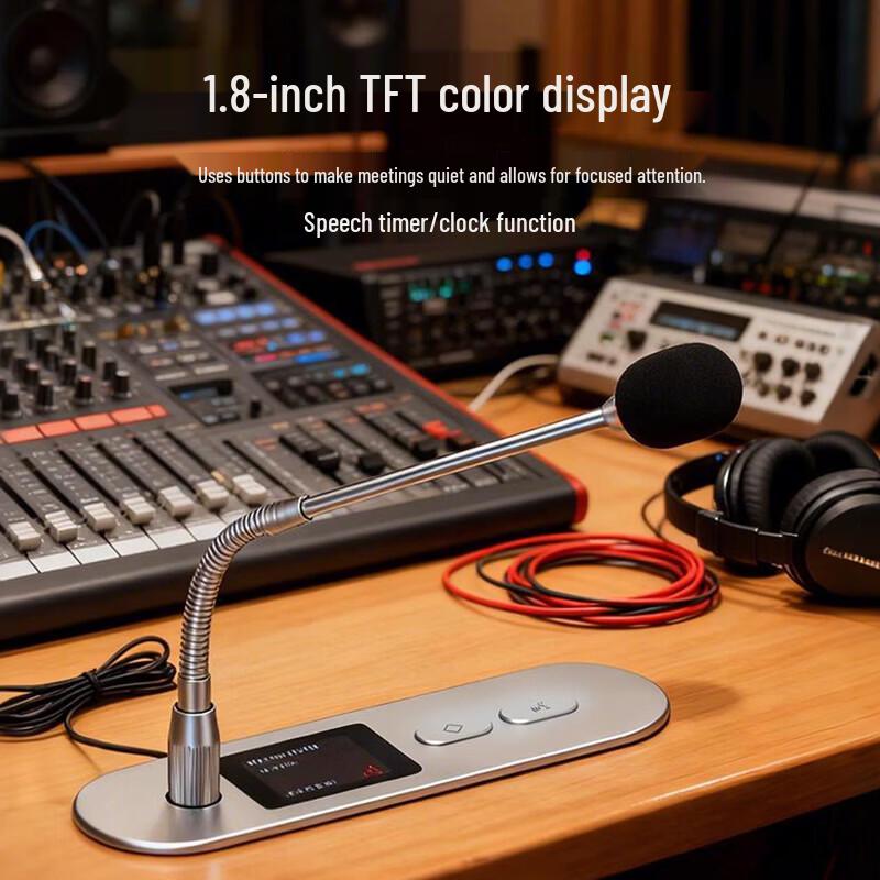 Wei Shu K-500-A2 Wired Gooseneck Conference Microphone System (CN version)