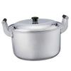 Алюминиевая кастрюля с крышкой и ручкой Утолщенная Высокоэффективная Теплопередача Алюминиевая кастрюля Кухонная кастрюля