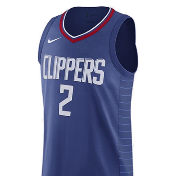 Nike Kawhi Leonard Clippers Icon Edition Vest Men's Blue AV2655-400