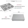 Меламиновая коробка для обеда bento на 6 отделений