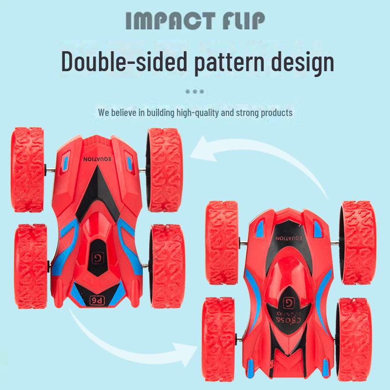 Трансграничная детская двухсторонняя игрушка-внедорожник для трюков