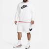 Nike Шорты с графическим принтом Sportswear Club 'Белый Черный' Мужские BV2721-100