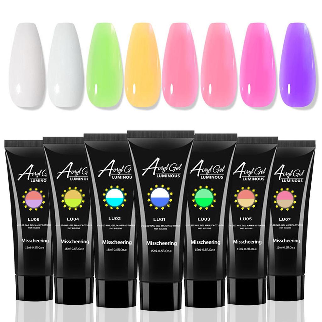 Жидкость для наращивания ногтей Luminous Extension Liquid 15 мл безболезненная бумага без кристаллов фототерапевтический клей для наращивания ногтей