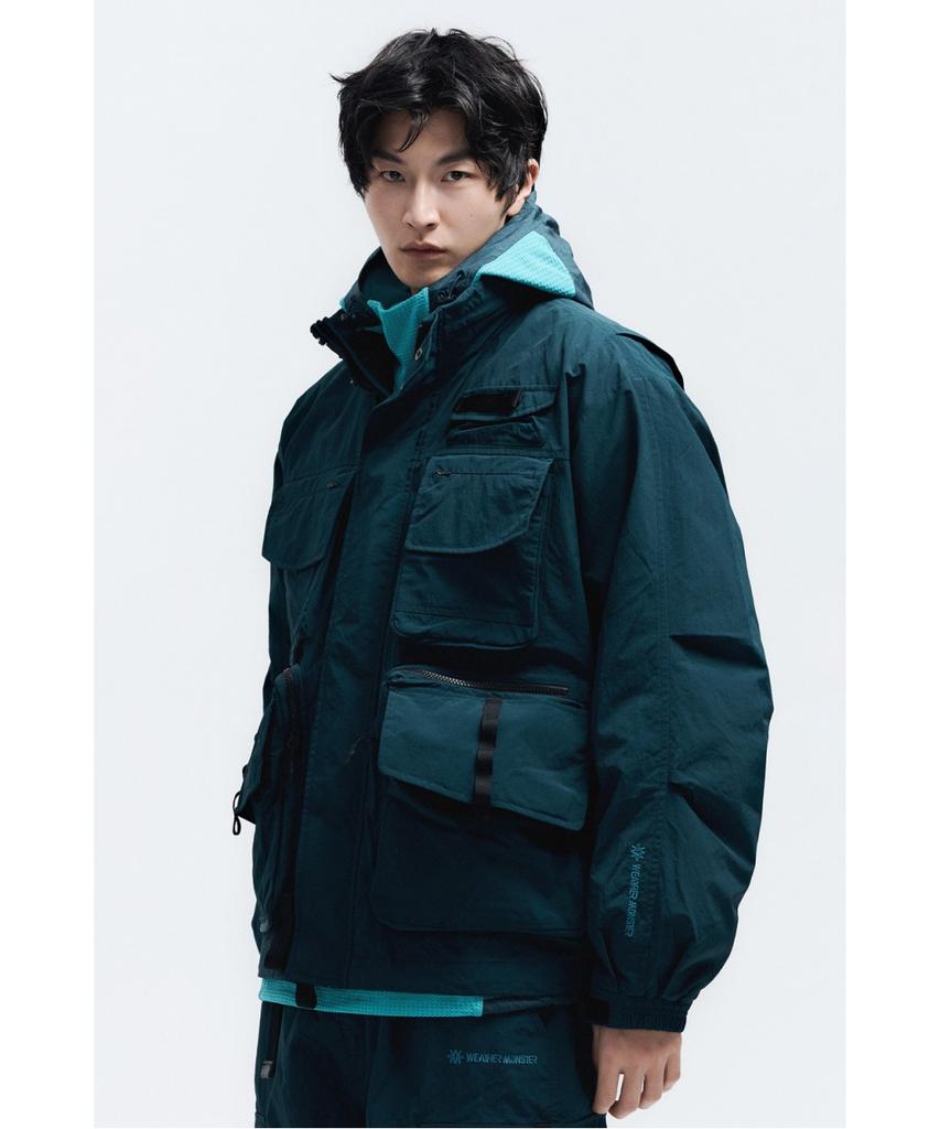 Kolon Sport Wm Men'S Taslan Out-Pocket Jacket 8Gjjs26101Dte