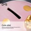 Ceramic Crown Pig Piggy Bank Golden Dot Cartoon Pig Coin Money Bank Home Office Bookshelf Desktop Decoration Ornament Kids Adults Gift