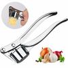 Garlic Press Crusher Mincer Chopper Peeler Squeeze Cutter Stainless Steel Ginger