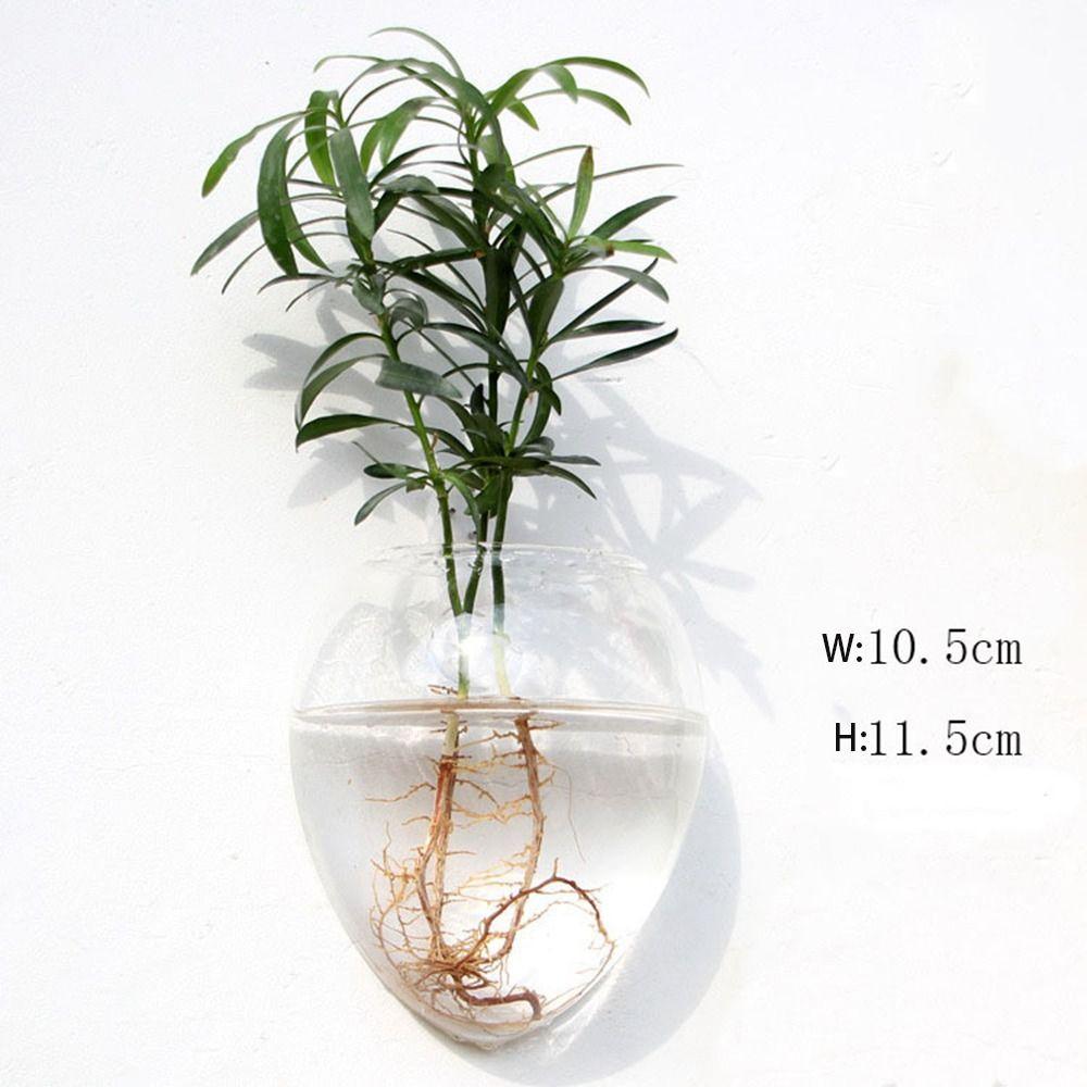 Durable European-style Flower Vase Multipurpose Creative Wall-mounted Hydroponic Vase Multi-style Flower Pot