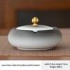 Large Ceramic Ashtray – Creative Retro Chinese Style for Living Room or Office