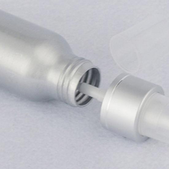 1 шт. Прочная многократно прессованная износостойкая алюминиевая пустая бутылка для духов