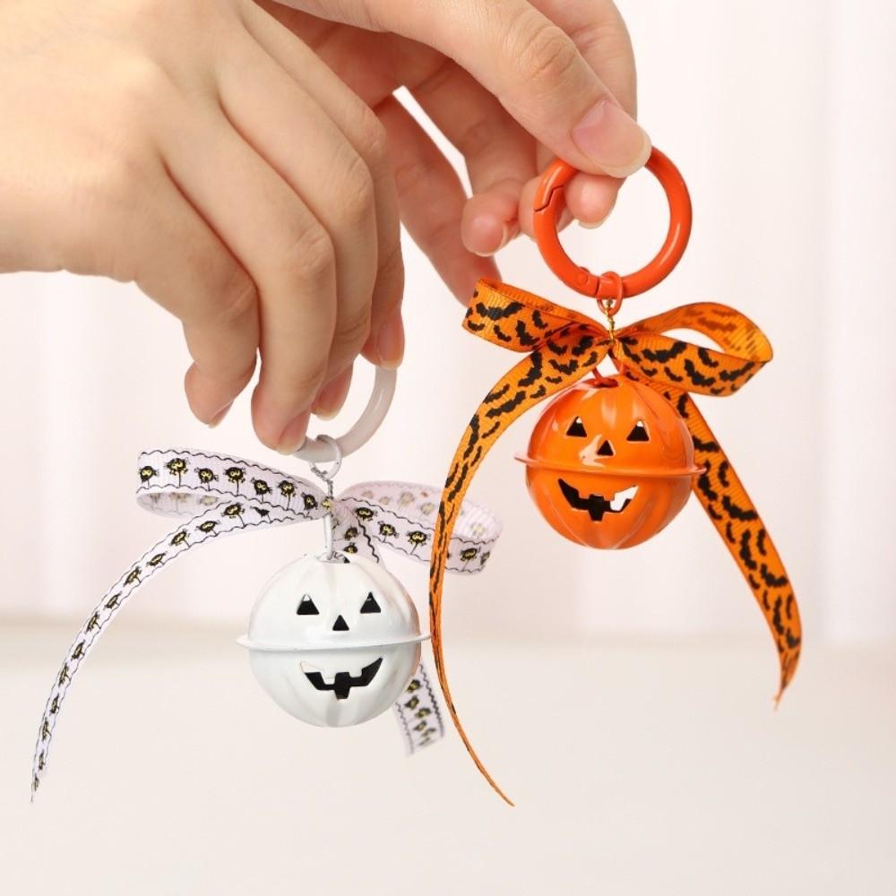 Fashion Car Keychain Kawaii Funny Pendant Cute Pumpkin Keychain Backpack Decor