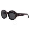 Celine Smoke Oval Men S SunglaSSeS Cl40240i 52a 53