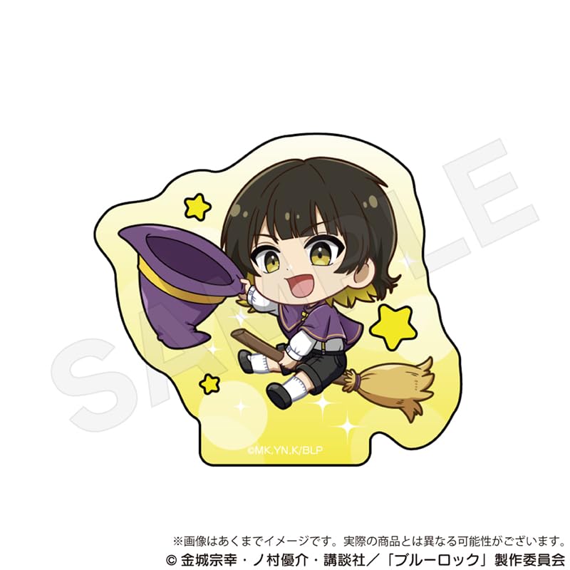 Blue Lock Trading Mini Character Acrylic Block Wizard Ver. 8-piece Box