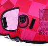 43inch Inflatable Snow Tube Rose Red Cold Proof Thickened PVC Inflatable Snow Sled with 2 Handles for Winter Outdoor