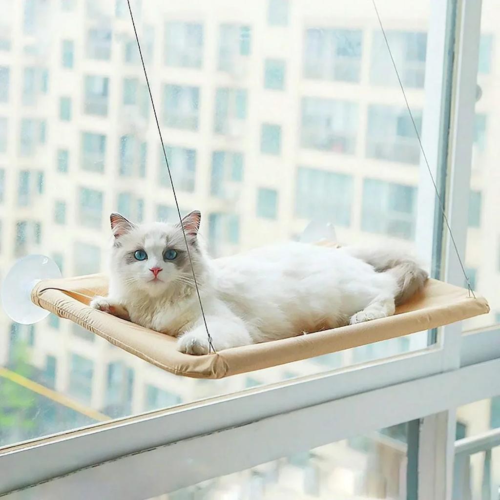 1pc-Window Hanger Cat Hammock Washable Detachable Pet Bed Suction Shelf Bag Beds Seat For Cat Sleeping Pet Supplies