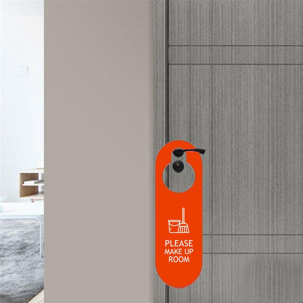 Tag Double-sided Do Not Disturb Signs Door Hanger Tags Cleaning Label Door Knobs Hanger Pendant